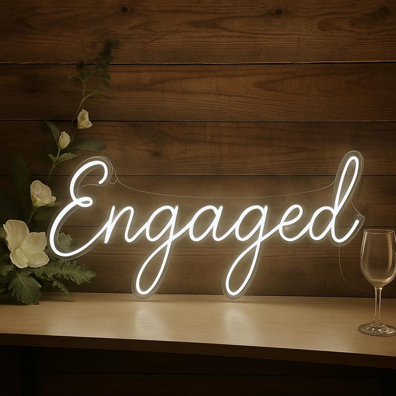 Engaged Neon Sign